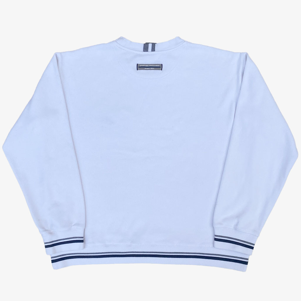 Vintage Nike Air Pullover 00s XL in weiß| Vintage Online Shop Unique-Resale