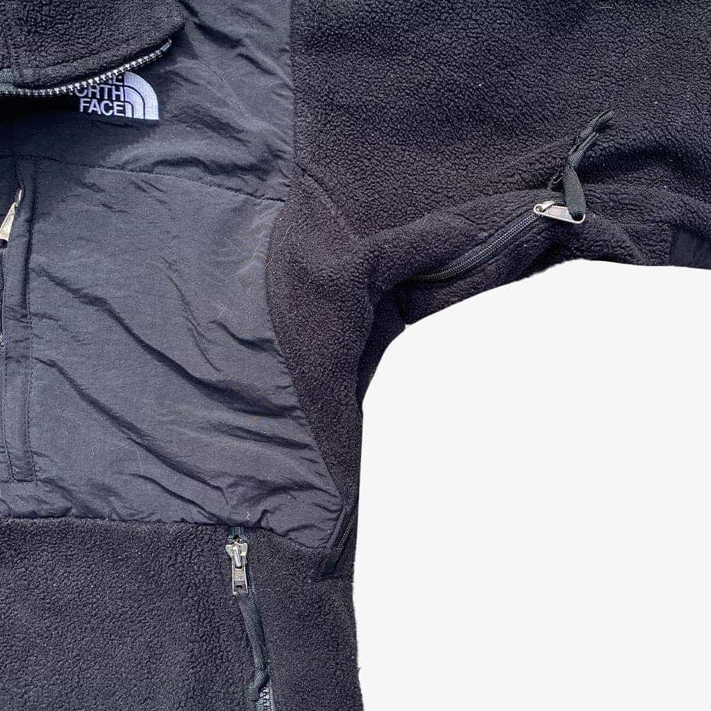 Vintage The North Face Fleece Tech Jacke XS | Vintage Online Shop Unique-Resale