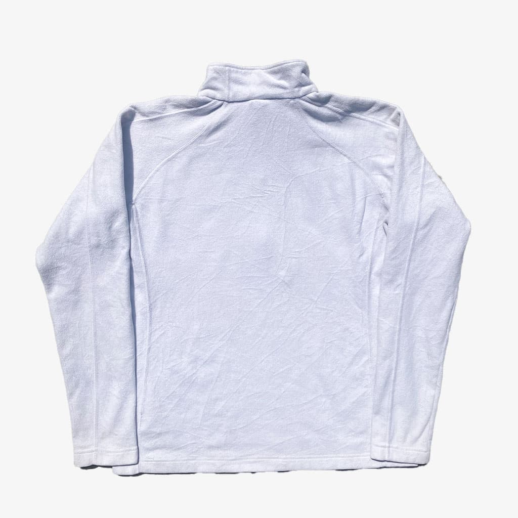 Vintage Nike ACG 1/4 Zip Fleece Jacke M in weiß | Vintage Online Shop www.unique-resale.com