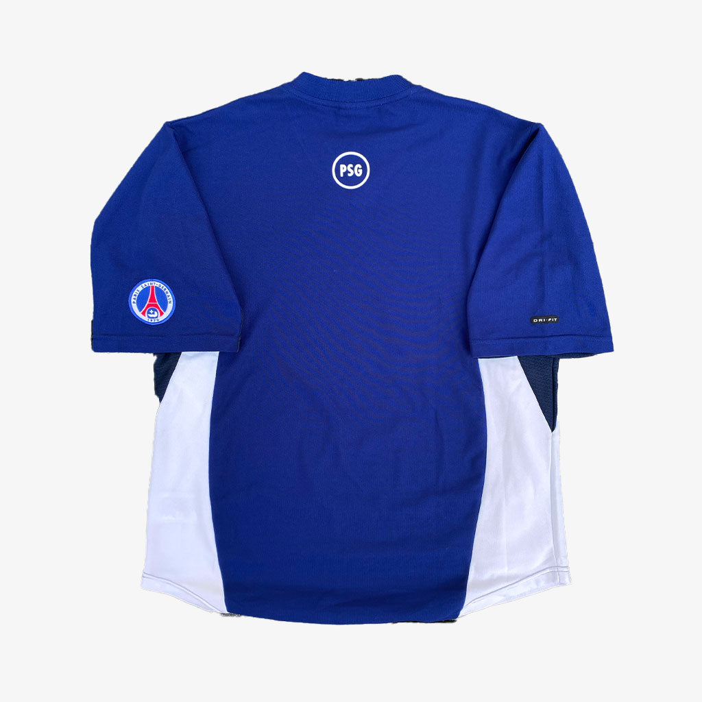 Vintage Nike 90s PSG Trikot M in dunkelblau | Vintage Online Shop Unique-Resale