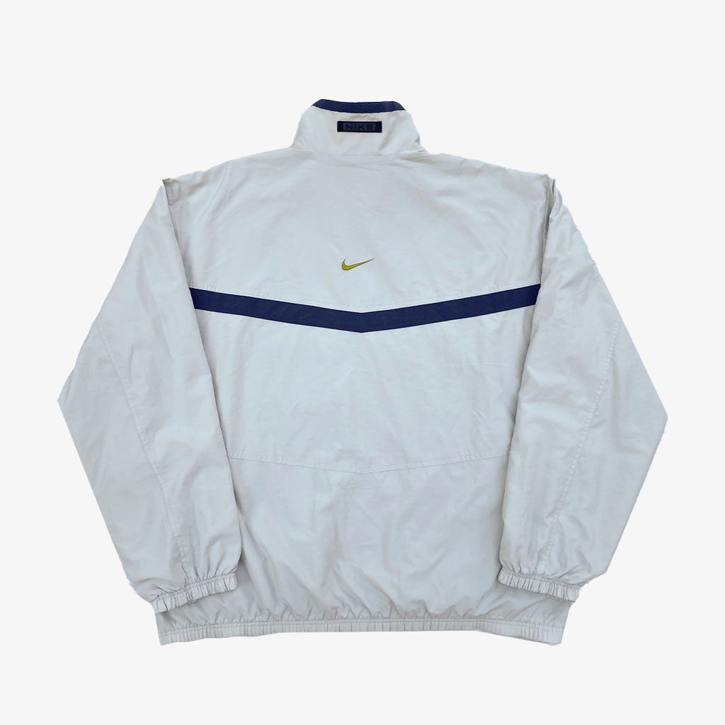 Nike Nike Trainingsjacke 90s XL in beige | Vintage Online Shop Unique-Resale
