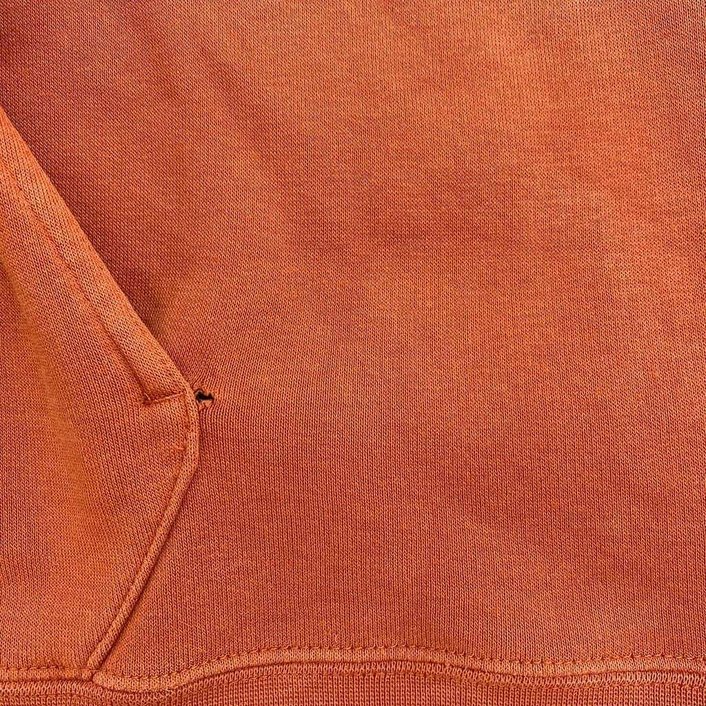 Vintage Nike Kapuzenpullover 00s S-M in orange. Größe XL 18-20 fällt aus wie S-M | Vintage Online Shop Unique-Resale