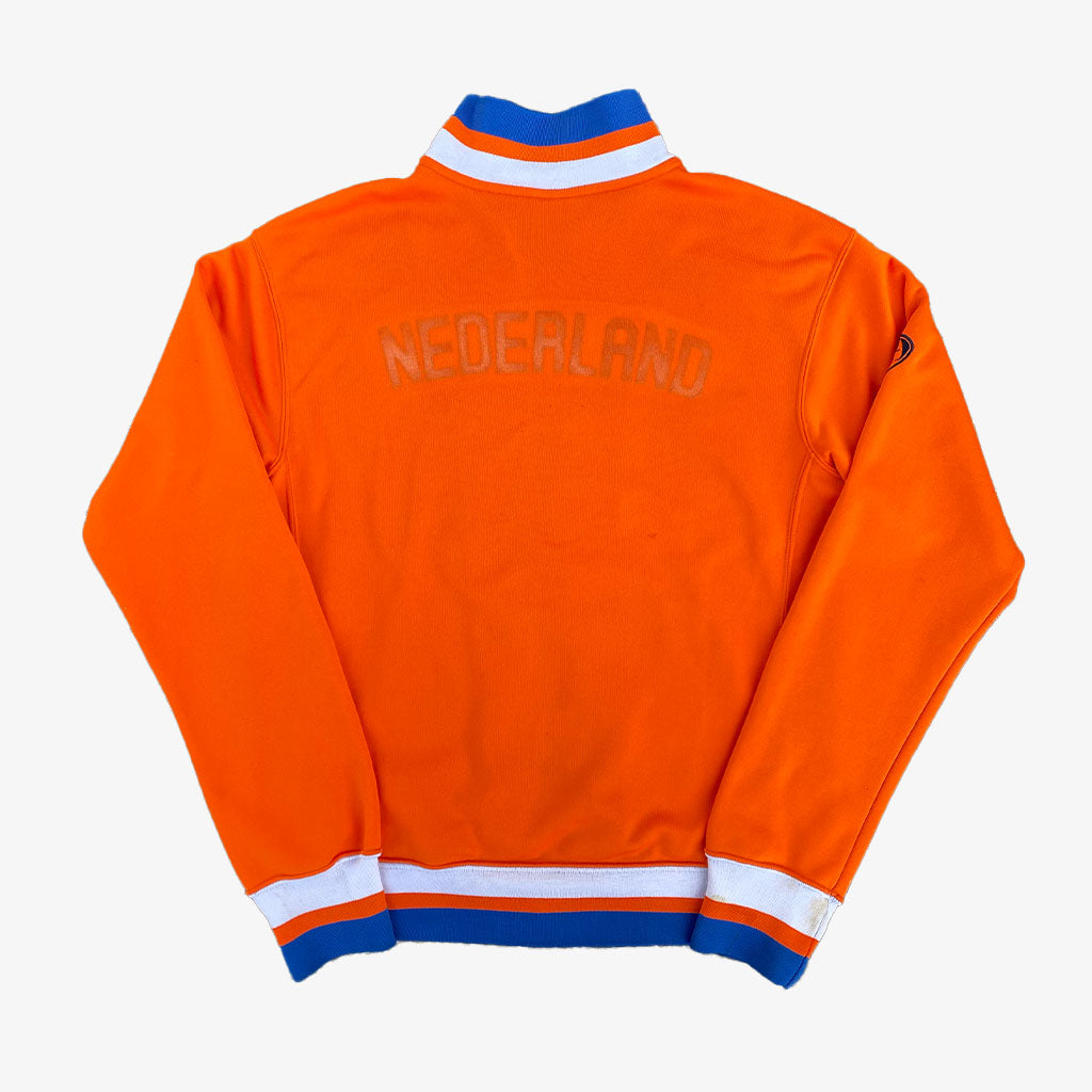 Vintage Nike Trainingsjacke Niederlande 00s M in orange | Vintage Online Shop Unique-Resale