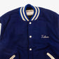 Vintage Edgemont Panthers Collegejacke L Blau Logo vorne