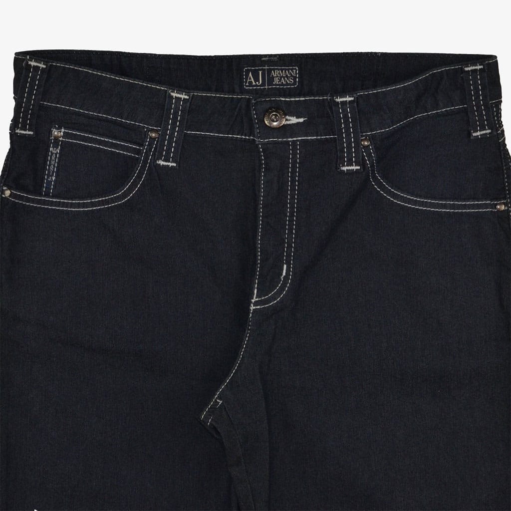 Vintage Armani Jeans Gr. 29 in schwarz | | Vintage Online Shop Unique-Resale aus Deutschland
