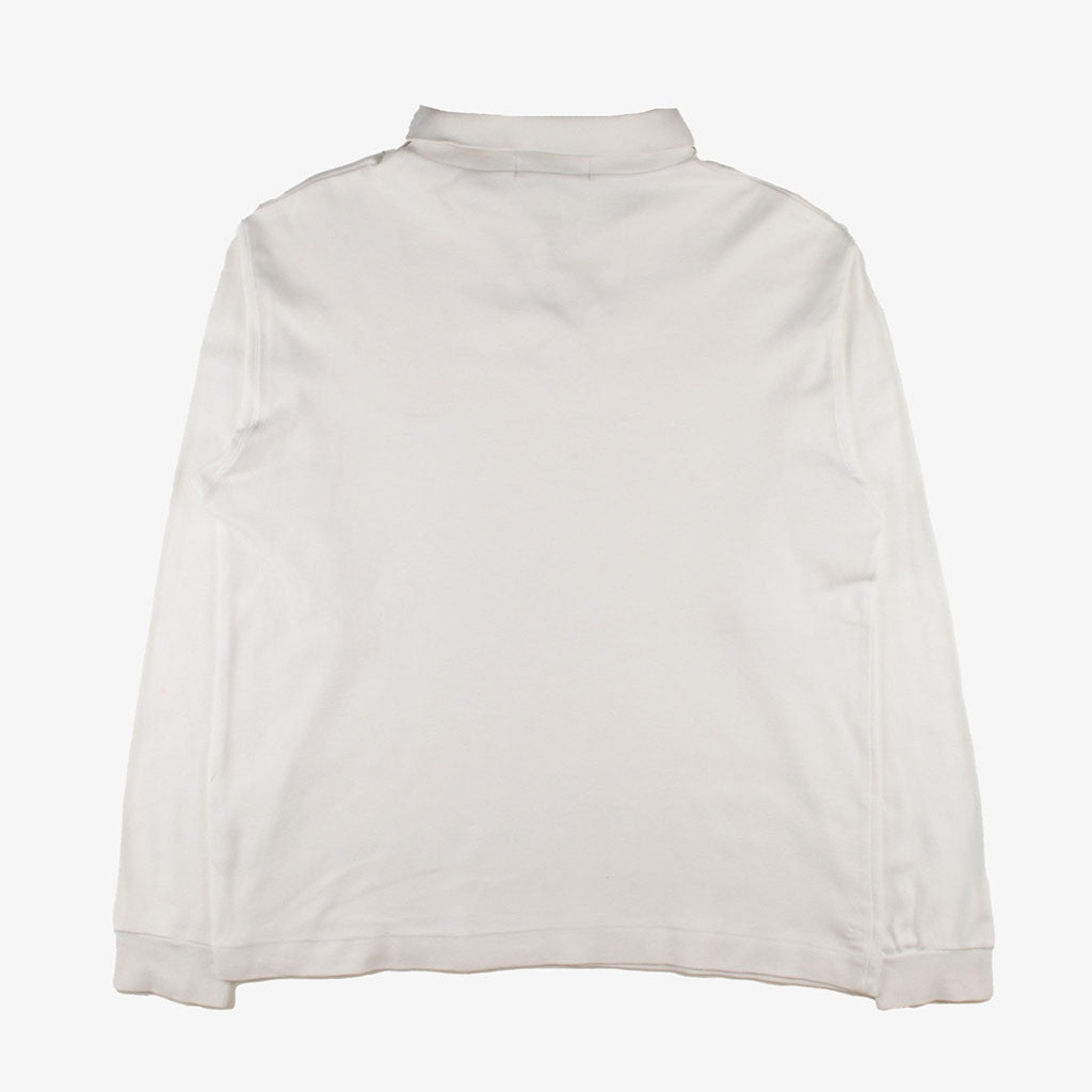 Vintage FILA Zipper-Pullover weiß M hinten