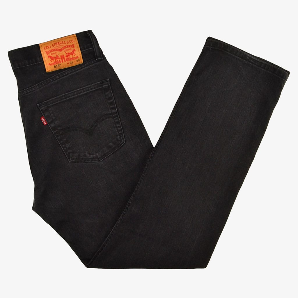 Vintage Levis Jeans 514 W31 L30 in Schwarz | Vintage Online Shop Unique-Resale