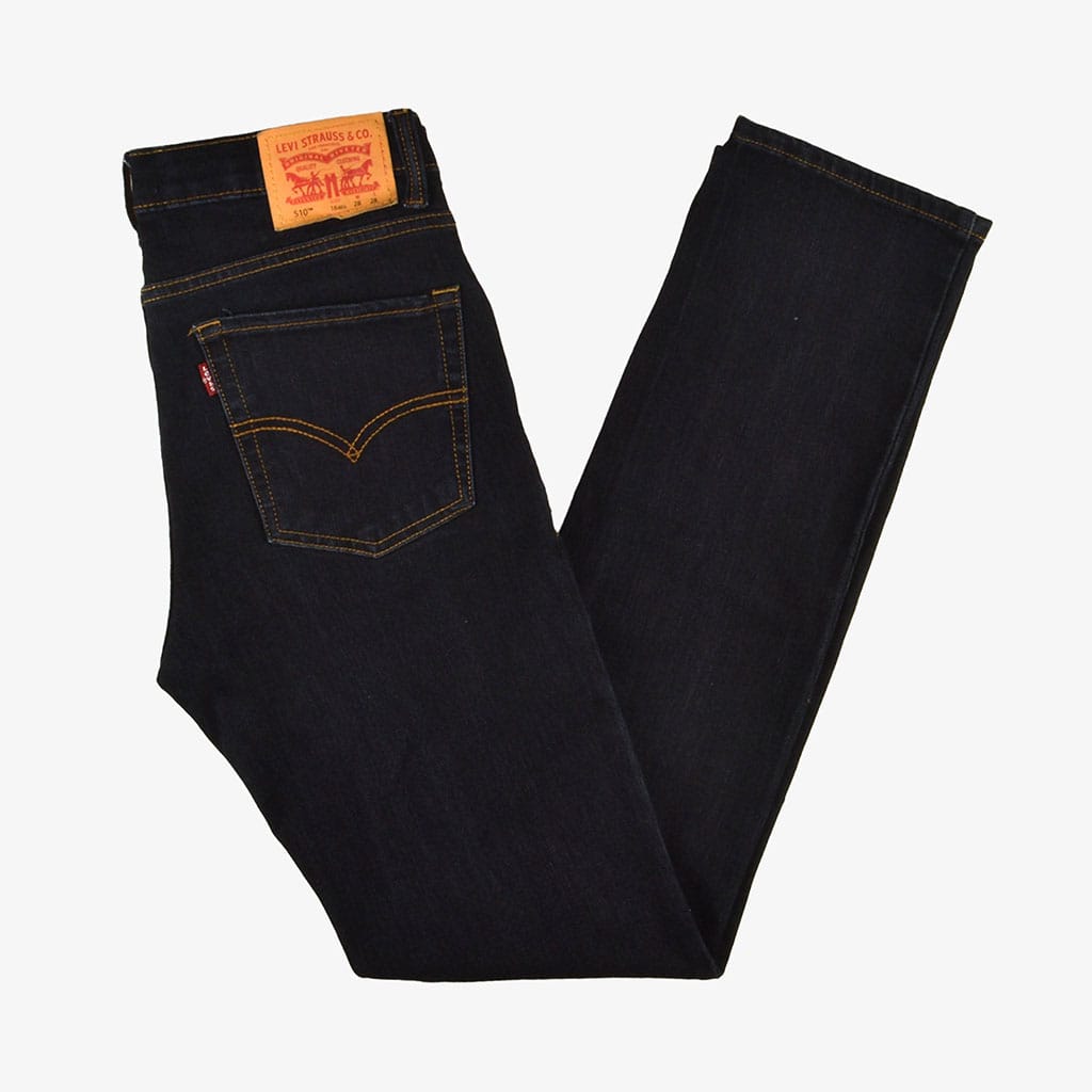 Vintage Levis Jeans 510 W32 L32 in schwarz | Vintage Online Shop Unique-Resale