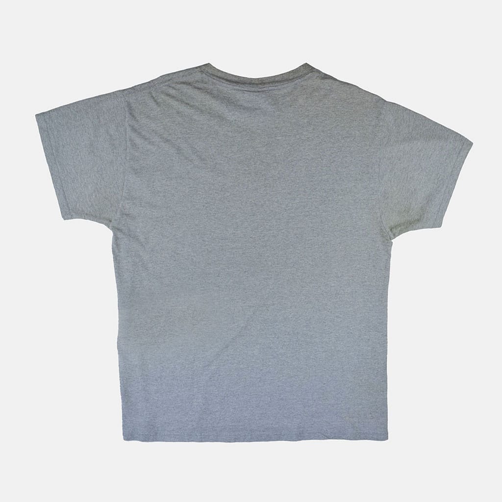 Vintage Nike T-Shirt L grau hinten | Vintage Online Shop Unique-Resale 