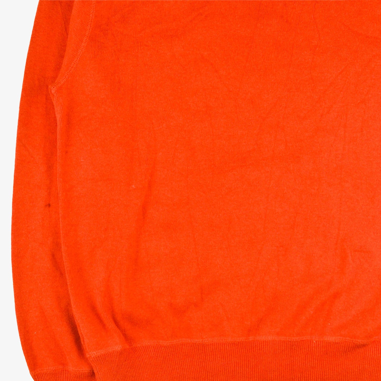 Vintage Polo Ralph Lauren Pullover L orange Mangelfoto | Vintage Online Shop Unique-Resale