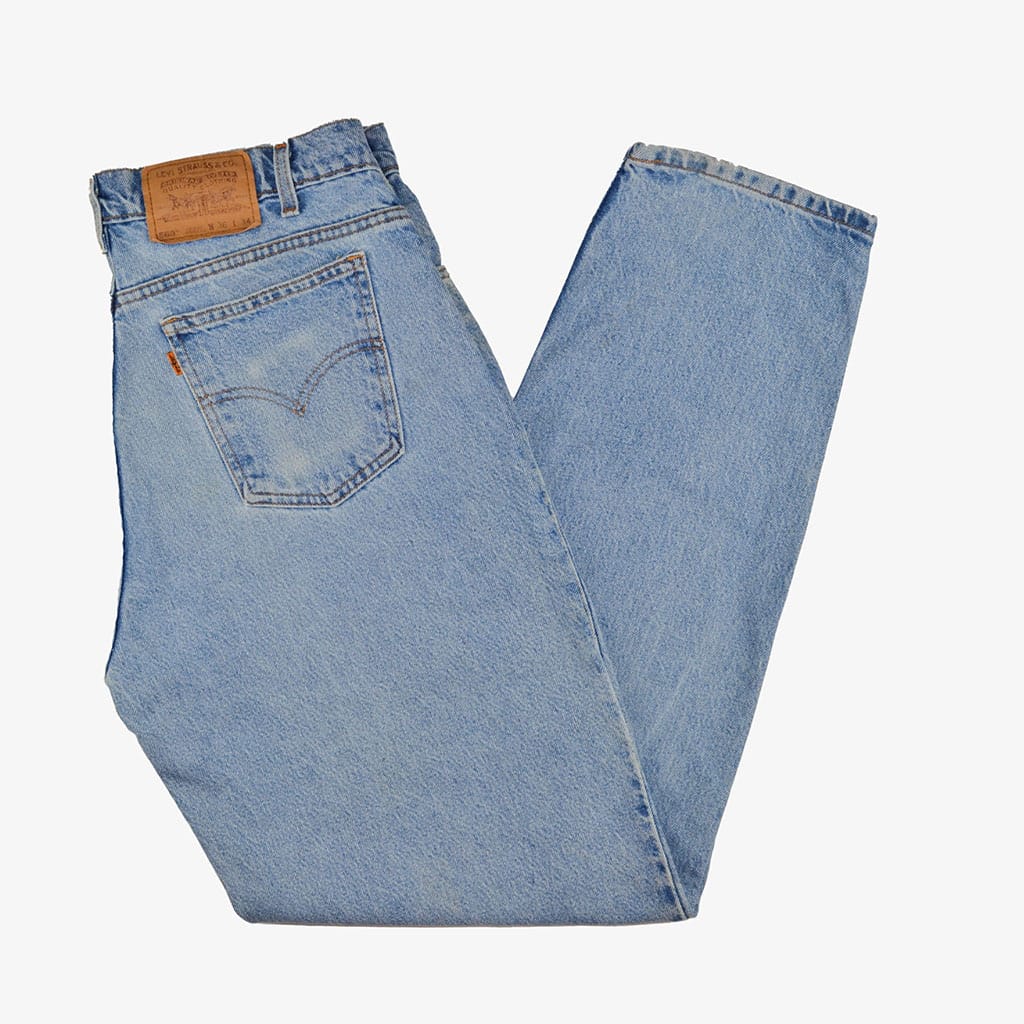 Vintage Levi's Jeans hellblau 560 W36 L34 90s | Vintage Online Shop Unique-Resale aus Deutschland