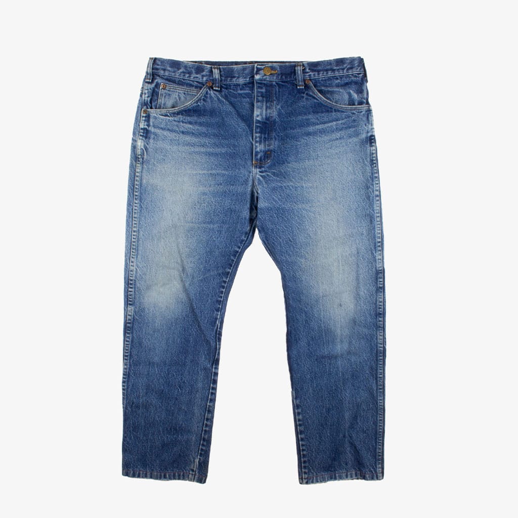 Vintage Lee Jeans Blau Vorne