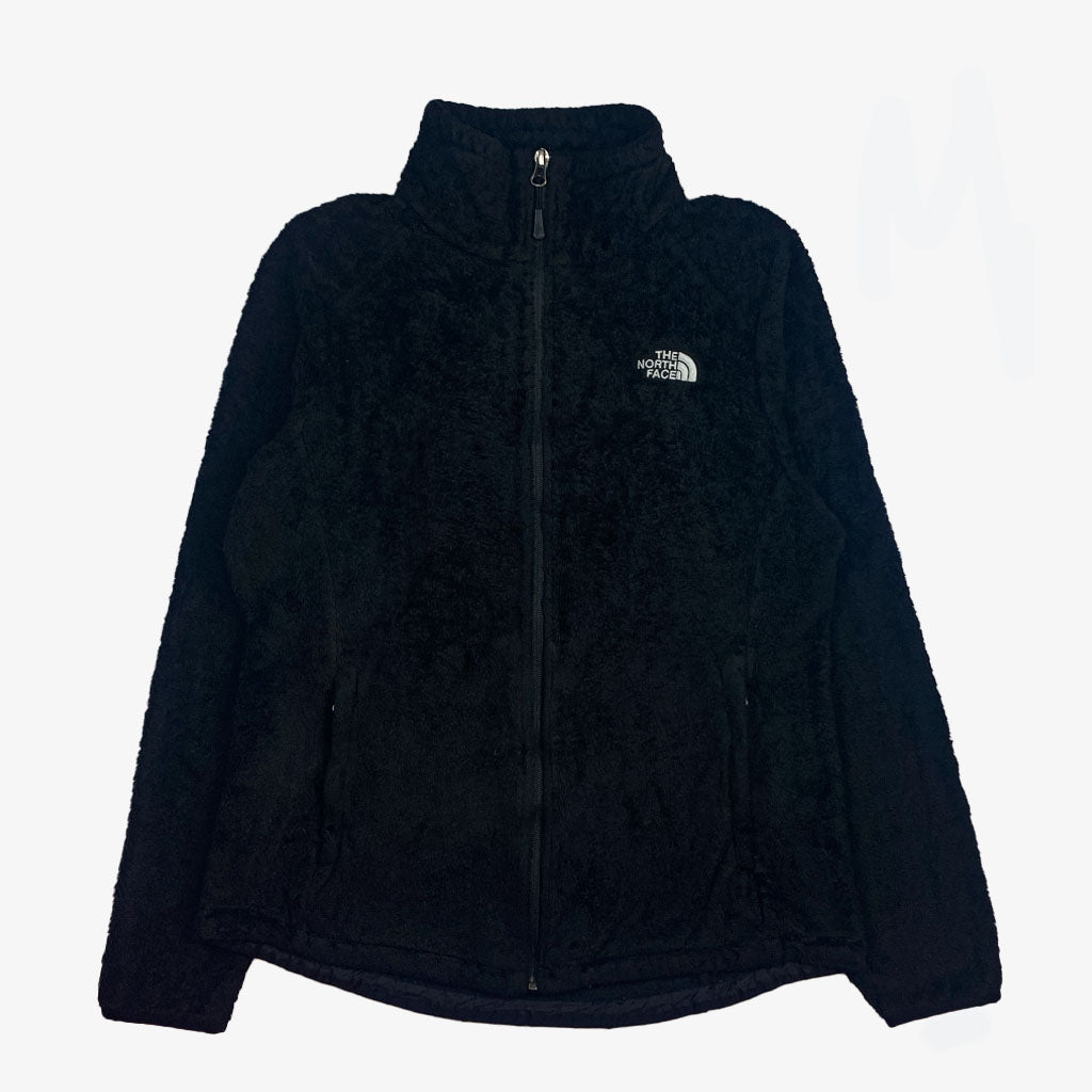 Vintage The North Face Fleece Jacke S in schwarz vorne | Vintage Online Shop Unique-Resale