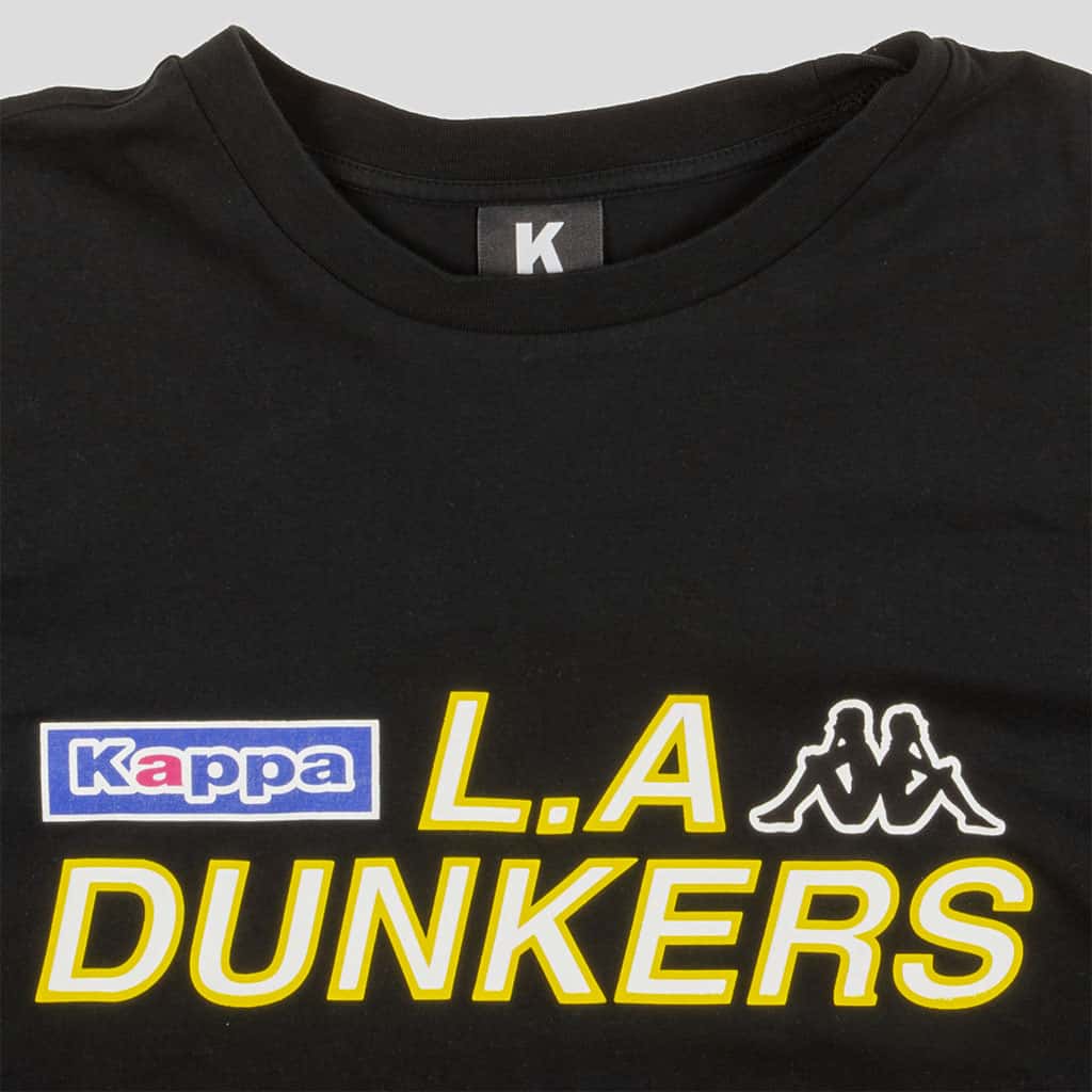 Vintage Kappa T-Shirt XL Schwarz Etikett