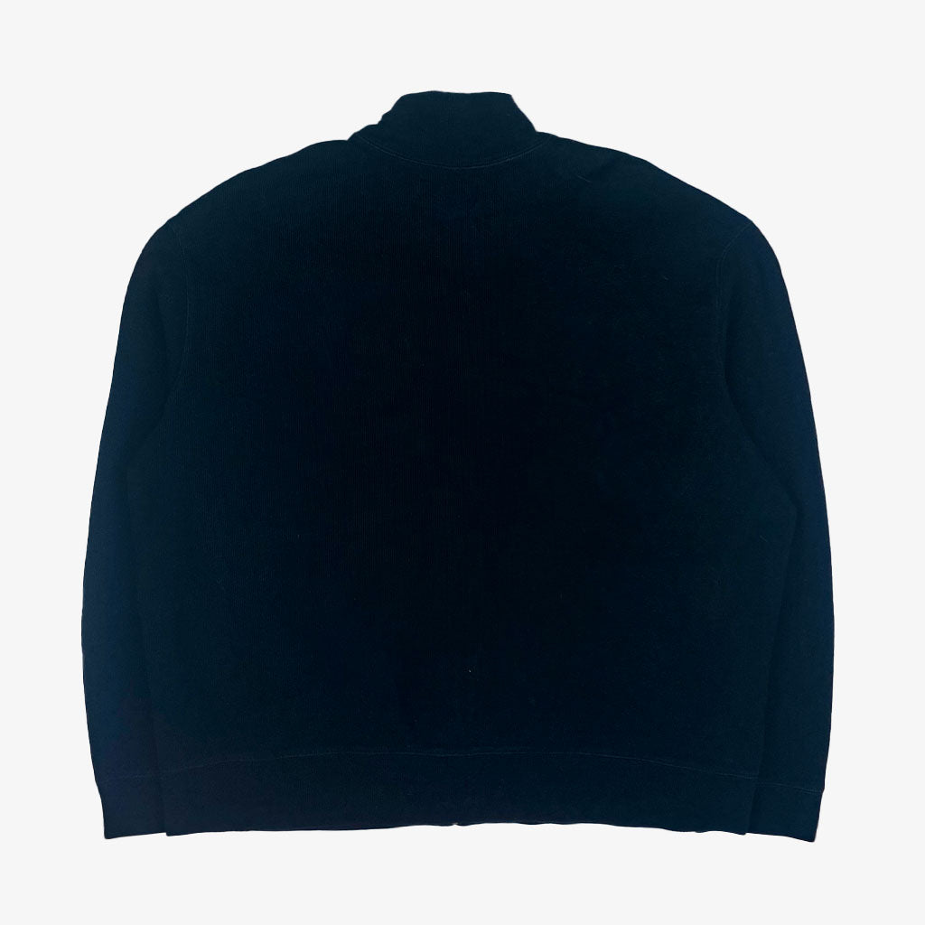 Vintage Polo Ralph Lauren Sweatshirtjacke XL in schwarz | Vintage Online Shop Unique-Resale 