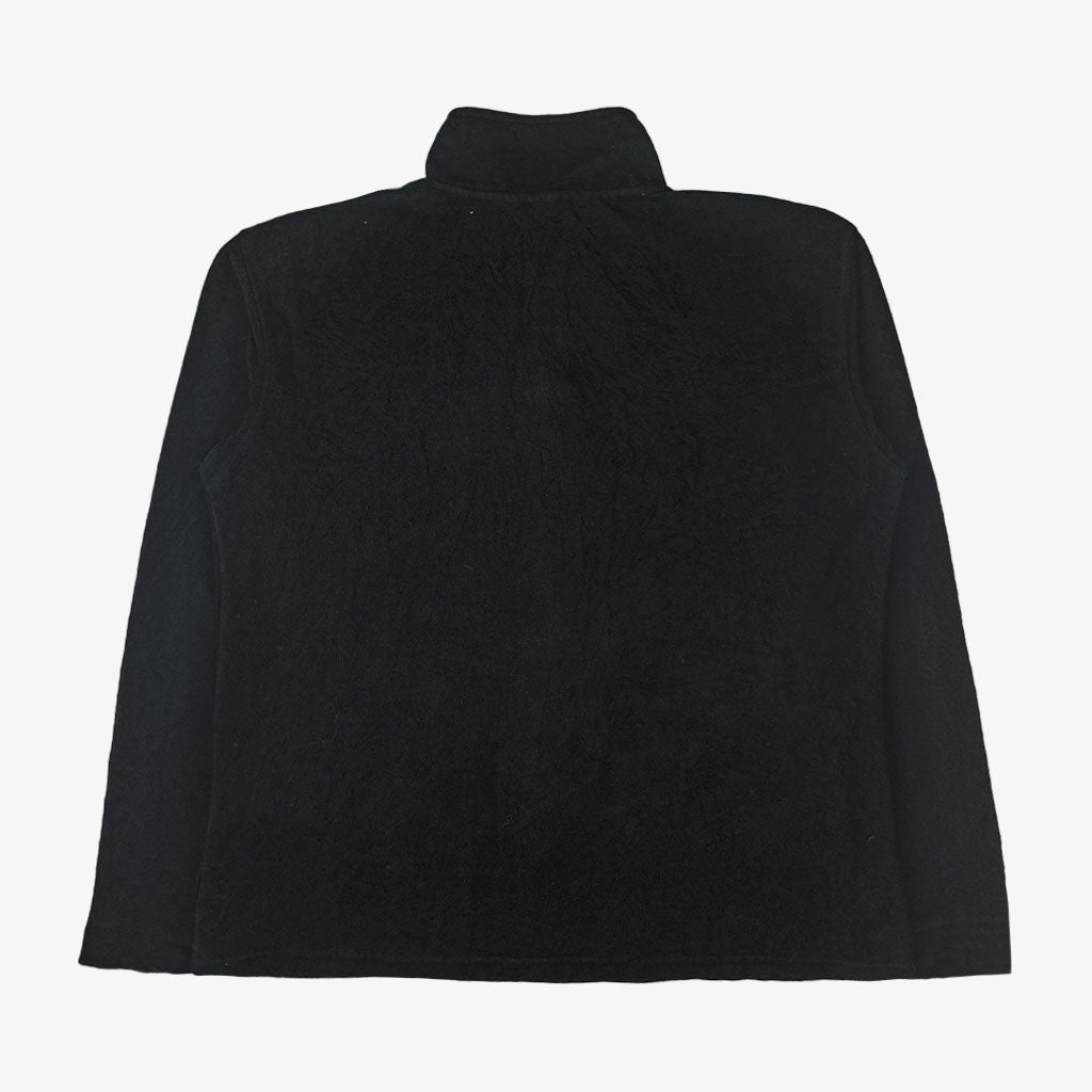 Vintage Reebok Fleece Jacke L in schwarz | Vintage Online Shop Unique-Resale 