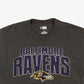  Vintage NFL T-Shirt L Grau Logo Vorne