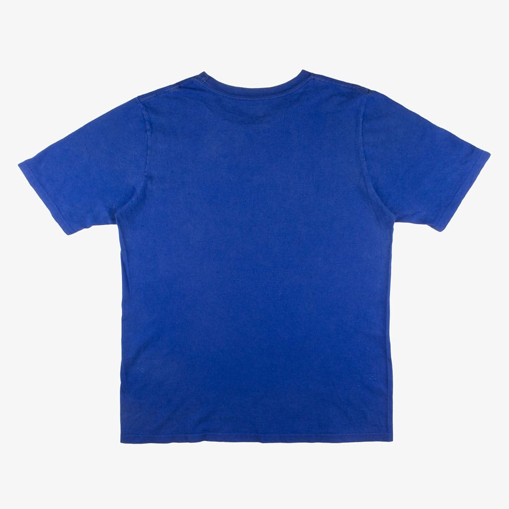  Vintage Nike T-Shirt L Blau Hinten