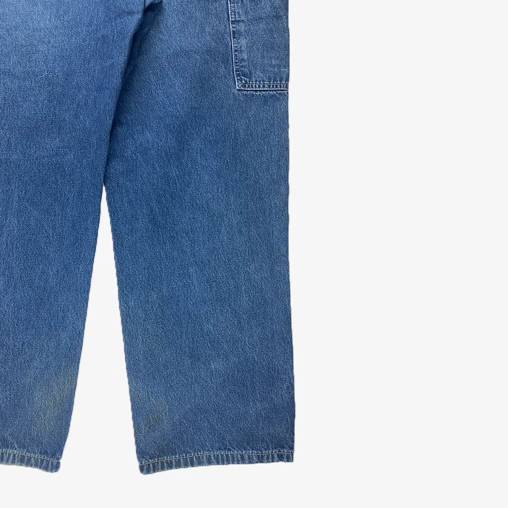 10 Carhartt Carpenter Jeans W35 L32 in blau| Vintage Online Shop Unique-Resale aus Deutschland