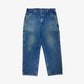 3 Carhartt Carpenter Jeans W35 L32 in blau| Vintage Online Shop Unique-Resale aus Deutschland