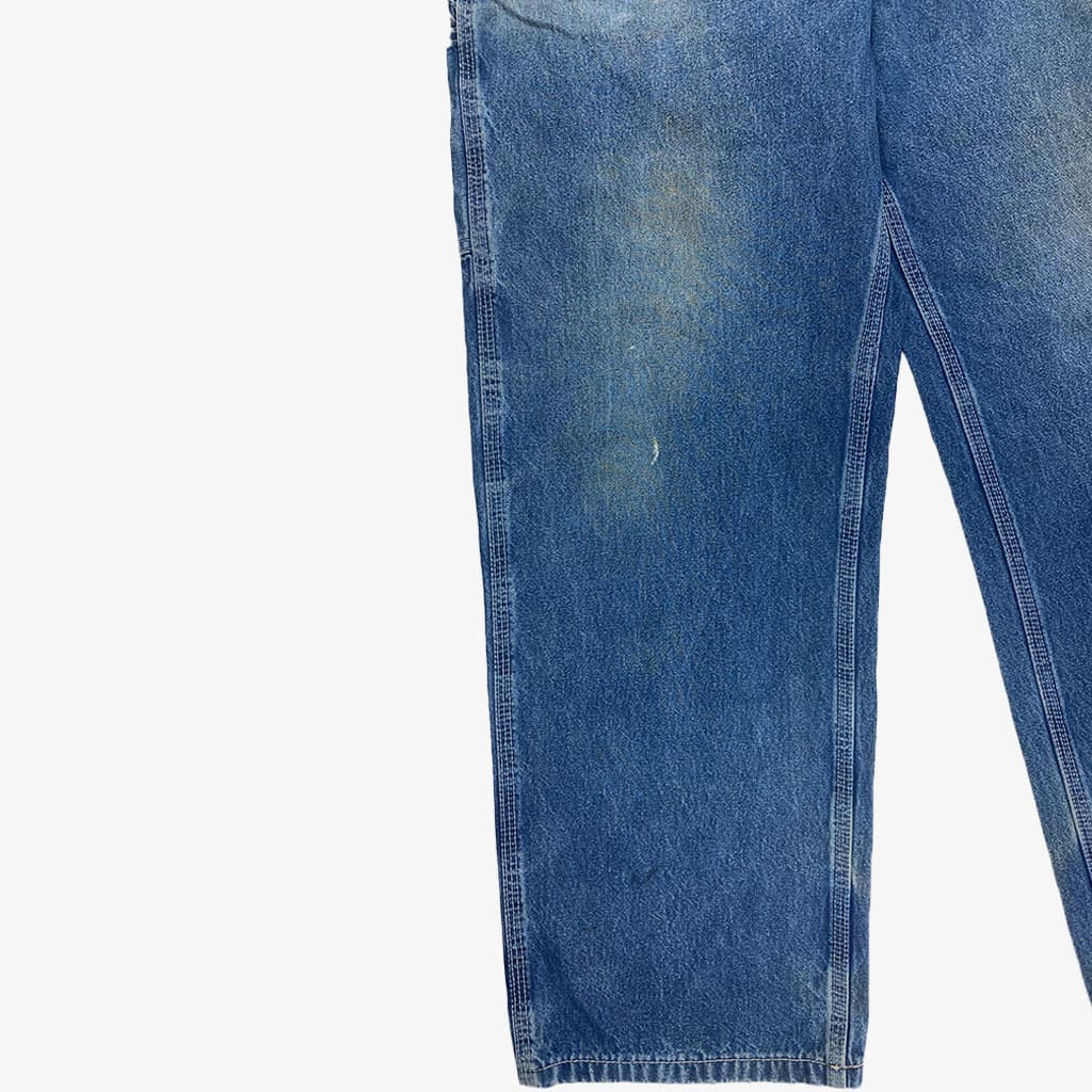 8 Carhartt Carpenter Jeans W35 L32 in blau| Vintage Online Shop Unique-Resale aus Deutschland