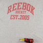 Vintage Reebok T-Shirt Grau L Vorne Mängel