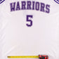 Vintage Warriors Trikot L Weiß Logo Vorne Makel